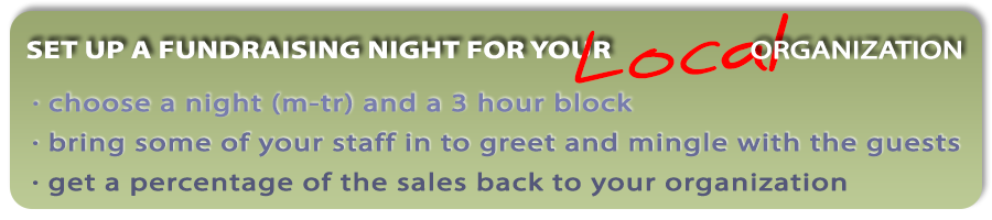 Fundraiser banner ad