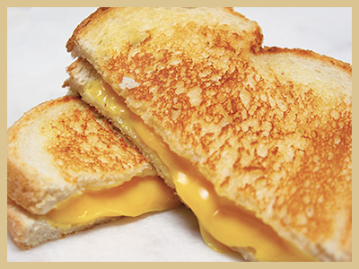 Grilled cheese sandwich