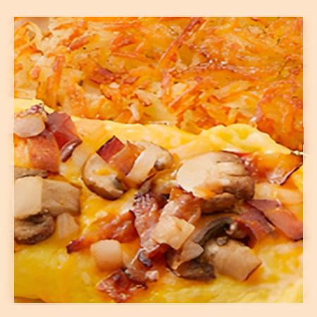 blue ribbon omelette