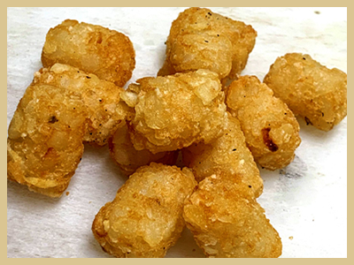 crispy tatertots