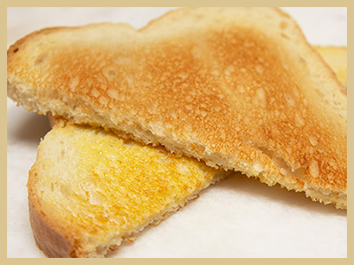 a side of toast